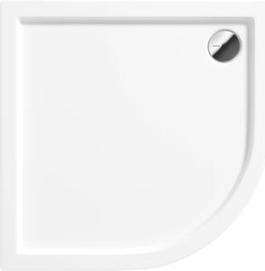 Deante Jasmin piatto doccia semicircolare 80x80 cm bianco KGJ_054B