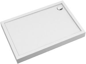 Omnires Camden piatto doccia rettangolare 100x90 cm bianco CAMDEN90/100/PBP