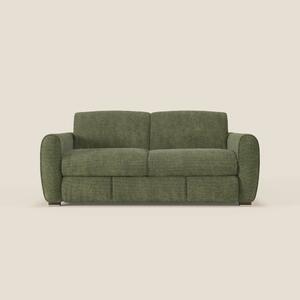 Kaleo Divano letto moderno con materasso H17 cm - in raffinato tessuto