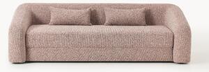 Divano letto 3 posti in bouclé Eliot