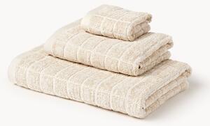 Set di asciugamani in cotone-lino Edita, varie misure
