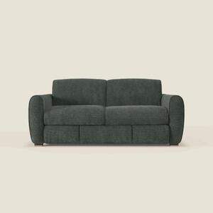 Kaleo Divano letto moderno con materasso H17 cm - in raffinato tessuto