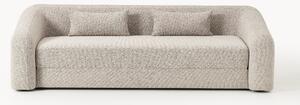 Divano letto 3 posti in bouclé Eliot