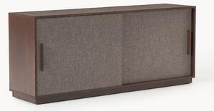 Credenza in legno con frontale imbottito Wisp