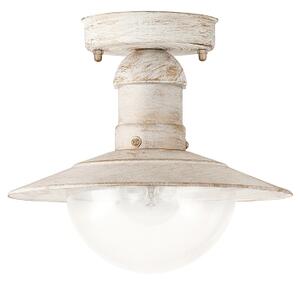 Brilagi - Plafoniera da esterno MOLDE 1xE27/60W IP44 bianco/patina