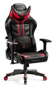 Sedia da gaming Diablo X-Ray 2.0 King Size: Nero e Rosso