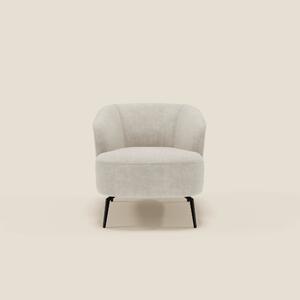 Renoa Poltroncina dall'eleganza moderna in tessuto smacchiabile T24 bi