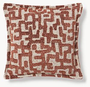 Cuscino in viscosa con motivo jacquard Contia