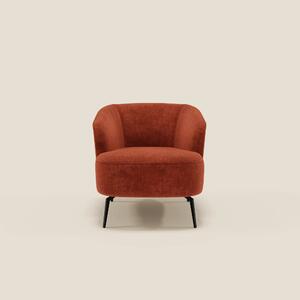 Renoa Poltroncina dall'eleganza moderna in tessuto smacchiabile T24 ru