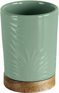 Kleine Wolke Palm bicchiere per lavarsi i denti verde 8092685852