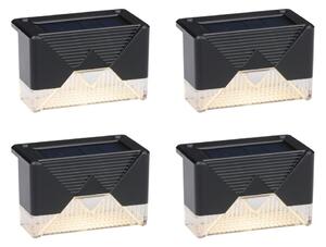 Grundig - SET 4x Applique a LED solare LED/1,2V IP44