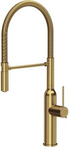 Quadron Marilyn Q Line rubinetto da cucina verticale oro/oro antico 3523527_PVDG1