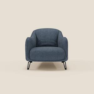 Avela Poltroncina dal comfort senza tempo in morbido tessuto impermeab