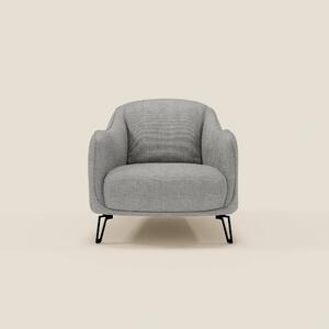 Avela Poltroncina dal comfort senza tempo in morbido tessuto impermeab