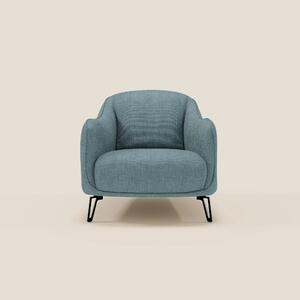 Avela Poltroncina dal comfort senza tempo in morbido tessuto impermeab