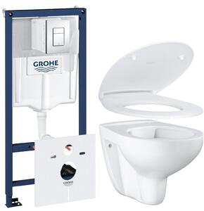 Set modulo di installazione Grohe Rapid SL 38827000, vaso WC Grohe Bau Ceramic 39427000, 39493000