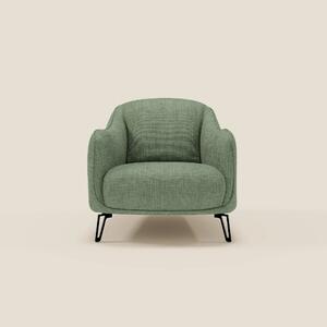 Avela Poltroncina dal comfort senza tempo in morbido tessuto impermeab