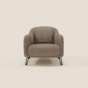 Avela Poltroncina dal comfort senza tempo in morbido tessuto impermeab