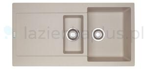Franke Maris lavello in granito 97x50 cm beige-marrone 114.0066.684