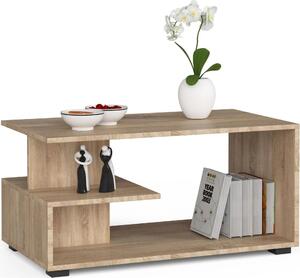 Tavolino da caffè PIN in Rovere Sonoma Design Elegante e Funzionale 90x45 cm