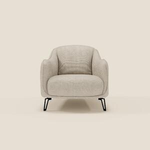 Avela Poltroncina dal comfort senza tempo in morbido tessuto impermeab