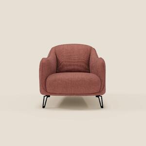 Avela Poltroncina dal comfort senza tempo in morbido tessuto impermeab