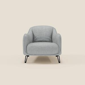 Avela Poltroncina dal comfort senza tempo in morbido tessuto impermeab