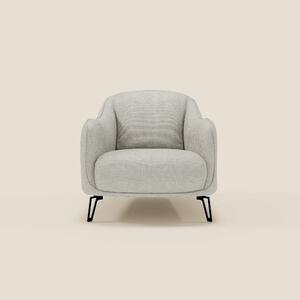 Avela Poltroncina dal comfort senza tempo in morbido tessuto impermeab