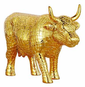 COW PARADE RESINA MIRA MOO GOLD ART 47783