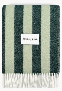 Coperta in lana a righe Candy Wrap