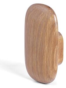 Gancio da parete in rovere colore naturale Gemma Oak Natural - MiaCara