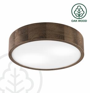 Brilagi - Lampada LED da soffitto CARVALHO 2xE27/60W/230V noce 37 cm