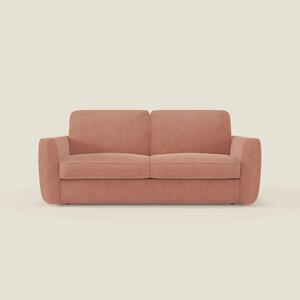 Leonida divano letto sfoderabile e materasso H18 cm - vano portaguanci