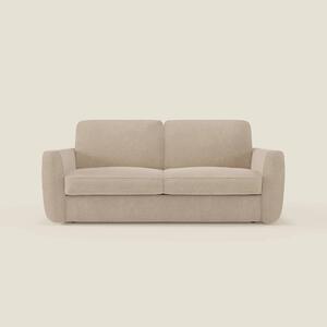 Leonida divano letto sfoderabile e materasso H18 cm - vano portaguanci