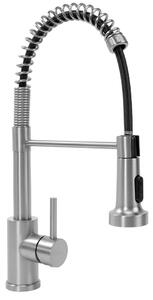 Rea Colin rubinetto da cucina verticale inox REA-B0417