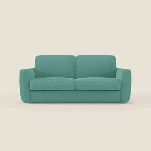 Leonida divano letto sfoderabile e materasso H18 cm - vano portaguanci