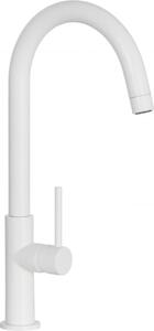SCHOCK Aquadrop T Rubinetto Cucina Miscelatore Monocomando in Ottone colore Bianco - SXDROPT99