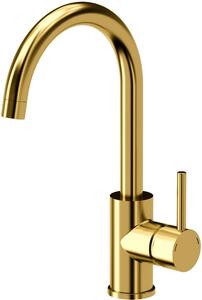 Quadron Naomi rubinetto da cucina verticale oro/oro antico 3323502PVDBSG1