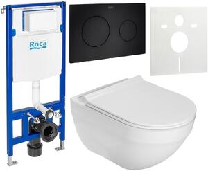 Set vaso WC Roca Hebe A34H138000, modulo di installazione Roca Duplo One A890070020, A890189206, A890063000