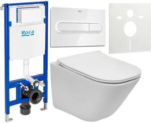 Set vaso WC Roca Gap A34647AS00, modulo di installazione Roca Duplo One A890070020, A80173200B, A890195000, A890063000