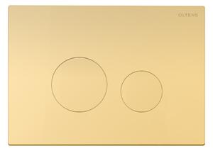 Oltens Lule placca di comando per WC oro lucido 57102800