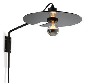 Wever & Ducré Lighting WEVER & DUCRÉ Mirro 1.0 parete braccio nero/cromo