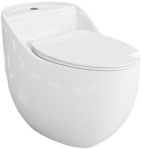 LaVita Silia wc monoblocco con copriwater a discesa lenta bianco 5900378332503