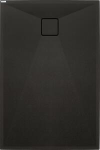 Deante Correo piatto doccia rettangolare 90x70 cm nero KQR_N71B
