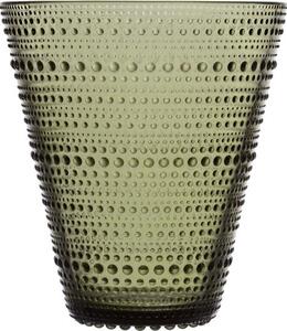 Vaso da terra in vetro soffiato Echasse, alt. 44 cm