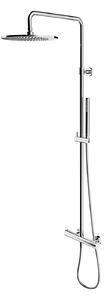 Omnires Y set doccia a parete con termostato con soffione cromo Y1244SUCR