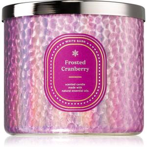 Bath & Body Works Frosted Cranberry candela profumata 411 g