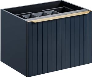 Comad Santa Fe Deep Blue armadietto 60x45.6x46 cm sottolavabo sospeso blu SANTAFEDEEPBLUE82-60-C-2S