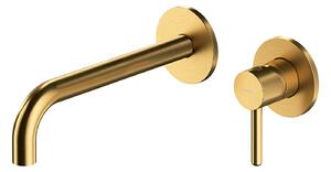 Omnires Y rubinetto per lavabo da incasso oro Y1215HLROGLB