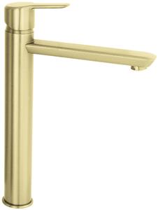 Deante Arnika rubinetto per lavabo verticale oro BQA_R20N